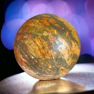 Realgar Crystal Large Sphere 1.2 Lbs‎